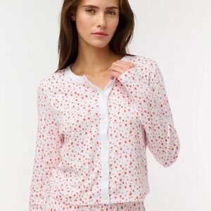 💕NWT💕 Roller Rabbit White and Orange Floral Cardi Top